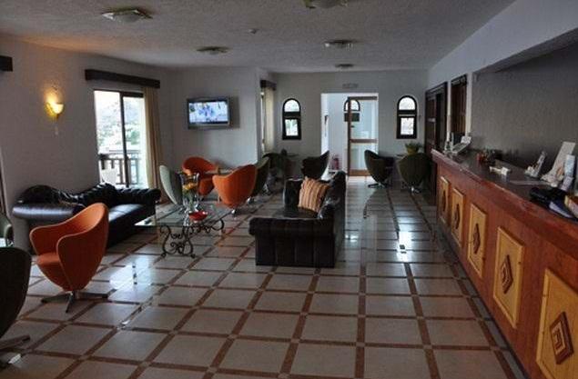 Ilidi Rock Apartments Tílos Ресторант снимка
